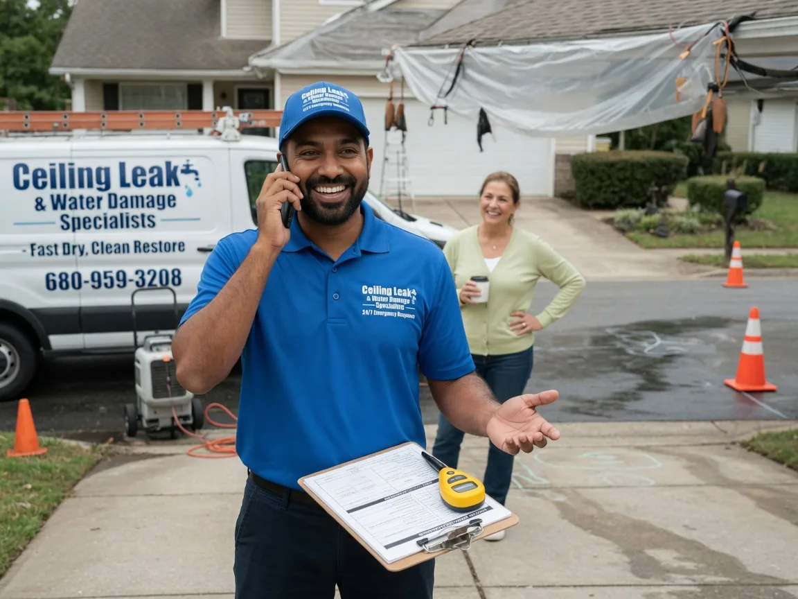 Ceiling Leak Cleanup Buena Vista, TN FAQs